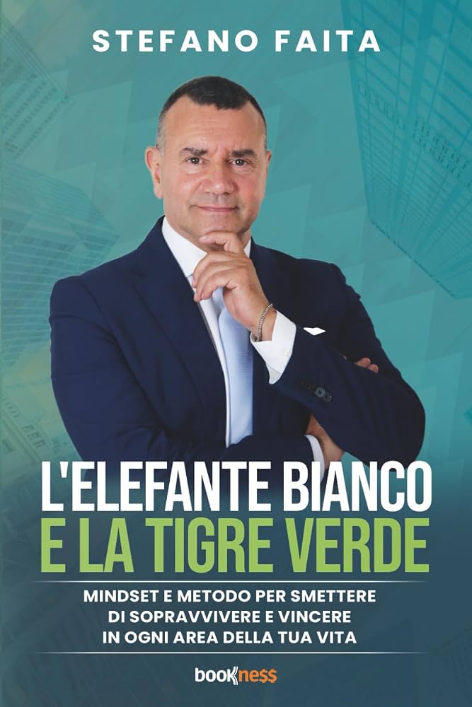 Copertina del libro L'elefante bianco e la tigre verde